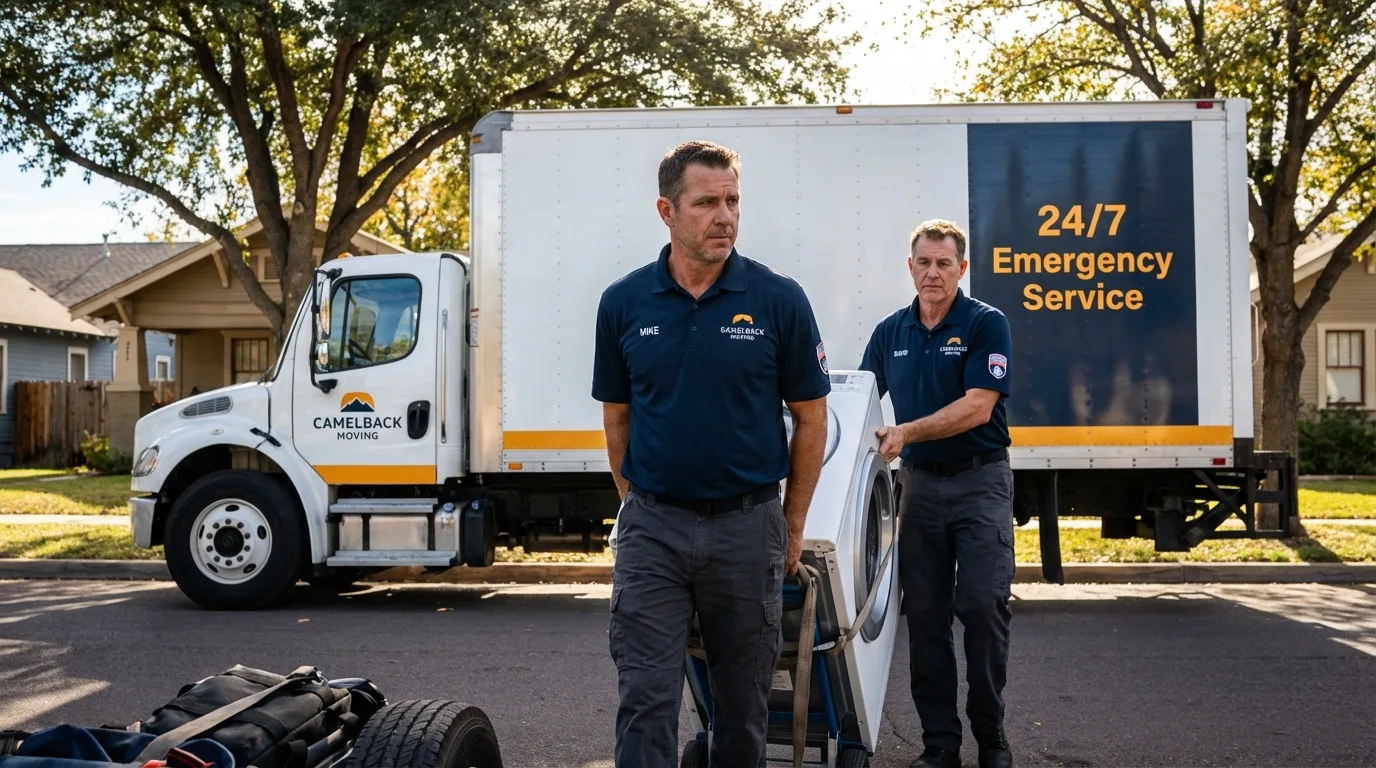 CamelBack Moving crew loading furniture in Ponte Vedra Beach, FL