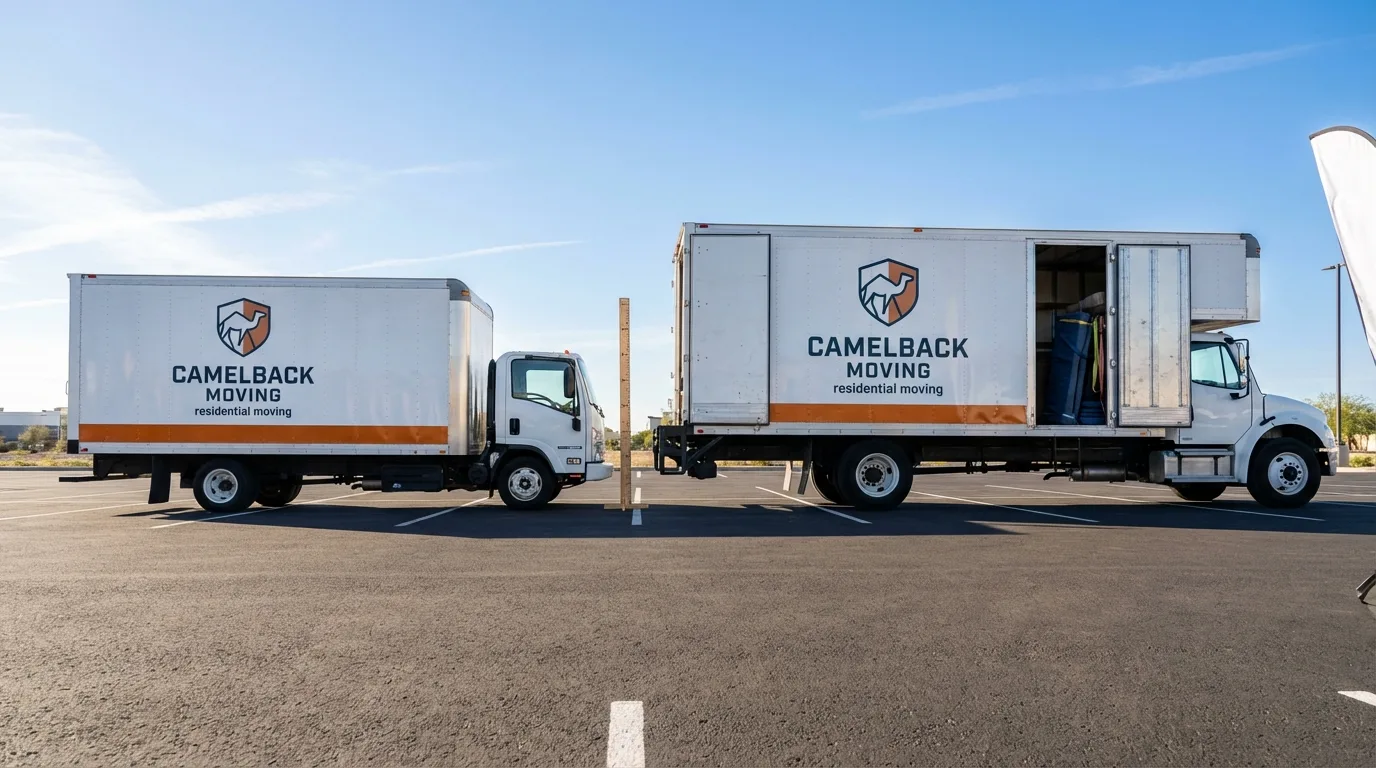 Moving truck size capacity guide in Ponte Vedra Beach